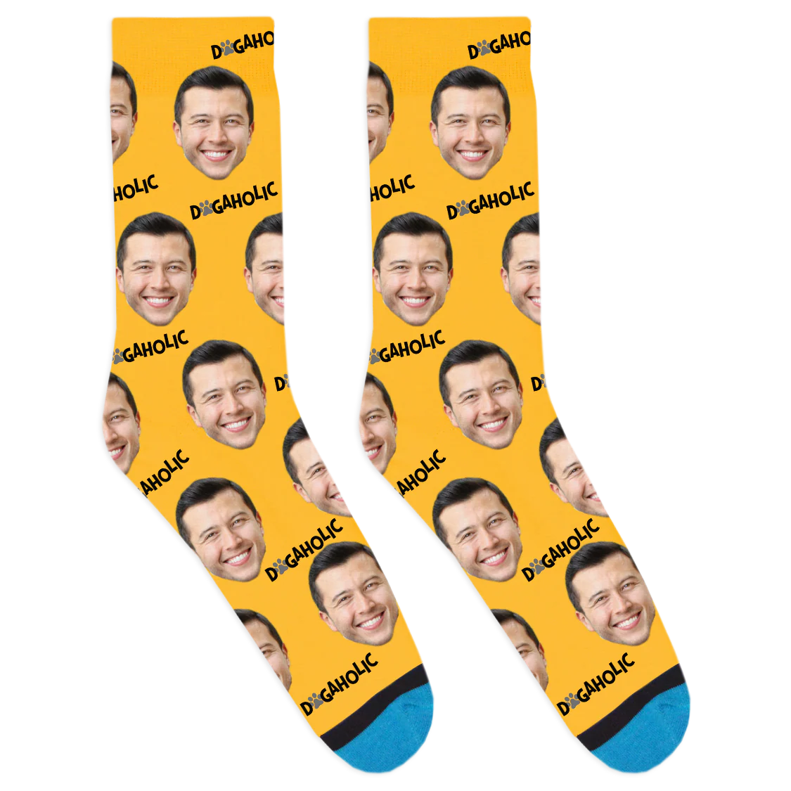 Custom Dogaholic Socks - Image 4