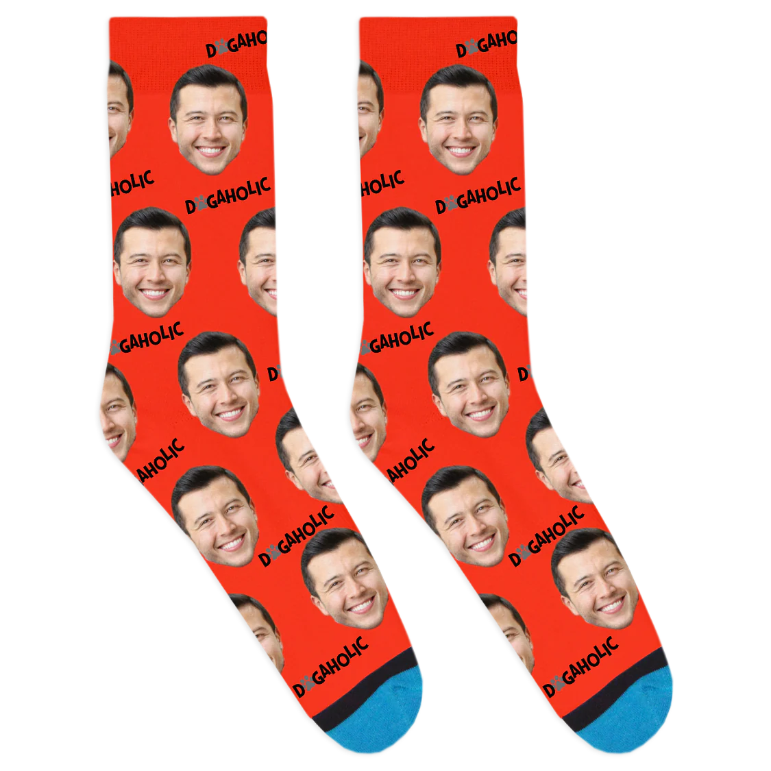 Custom Dogaholic Socks - Image 6