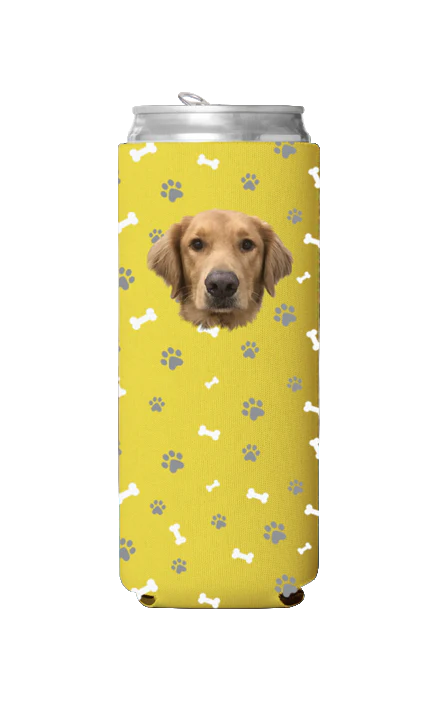 Custom Dog Pattern Can Cooler - Image 18
