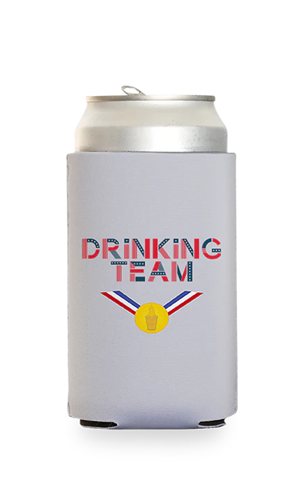 Drinking Team Award Predesigned Can Cooler
