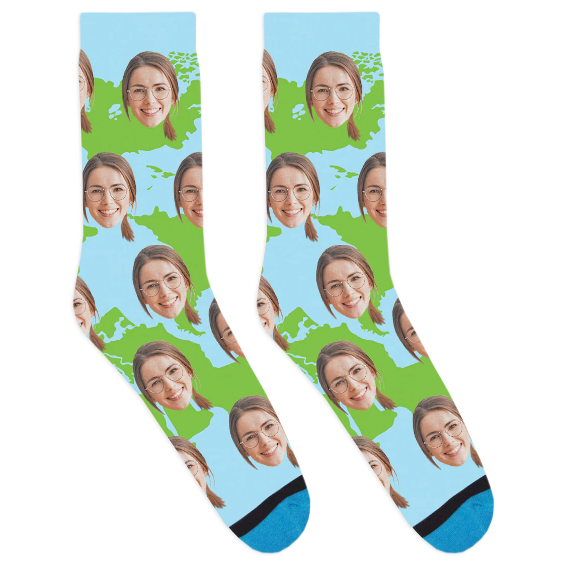Custom Earth Socks