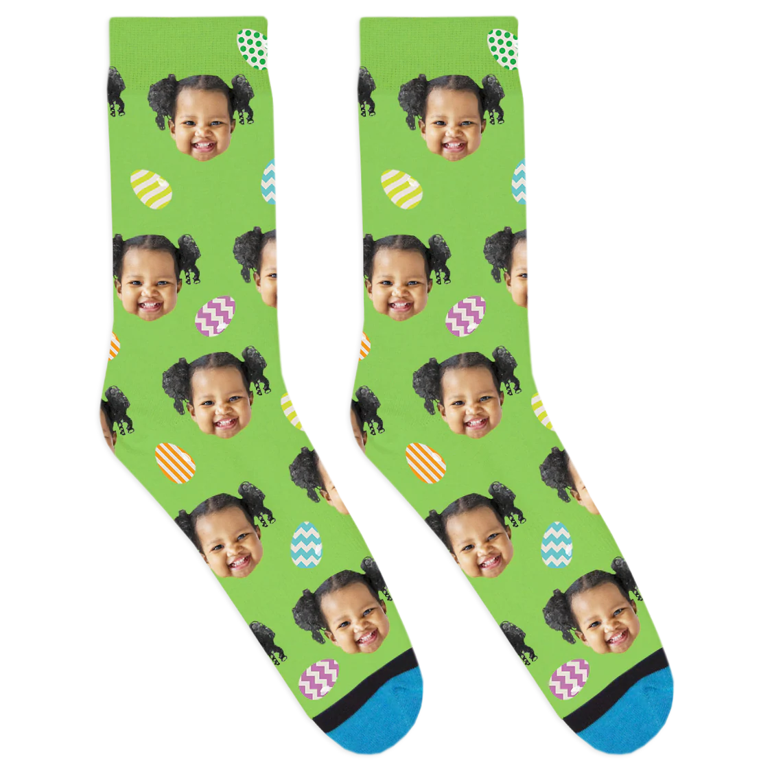 Custom Easter Egg Socks - Image 3