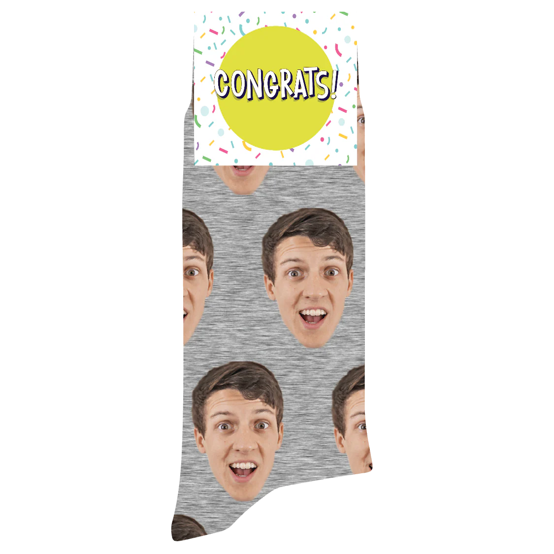 Custom Face Socks with Packaging - Image 11
