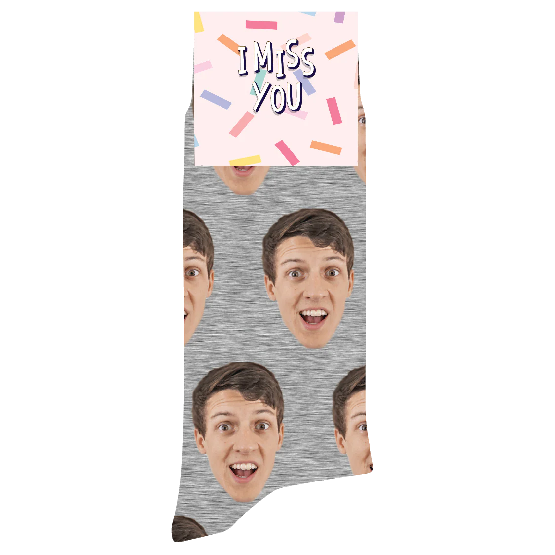 Custom Face Socks with Packaging - Image 14