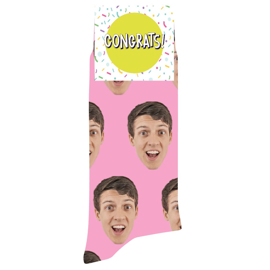 Custom Face Socks with Packaging - Image 16