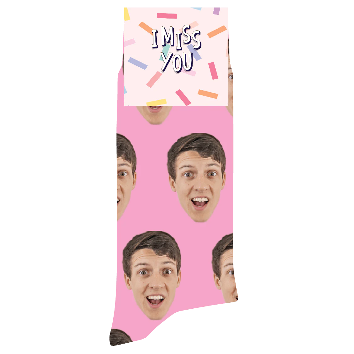 Custom Face Socks with Packaging - Image 19
