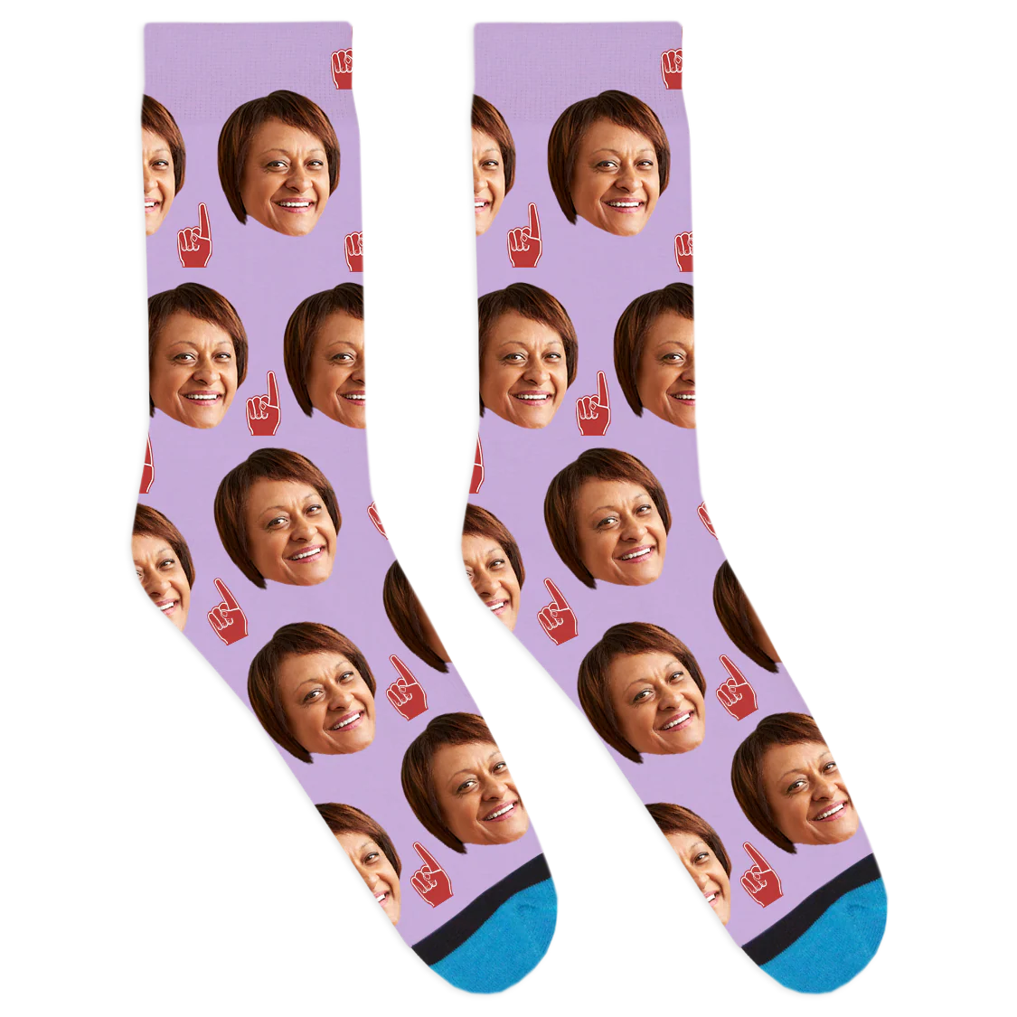 Custom Foam Finger Socks - Image 6