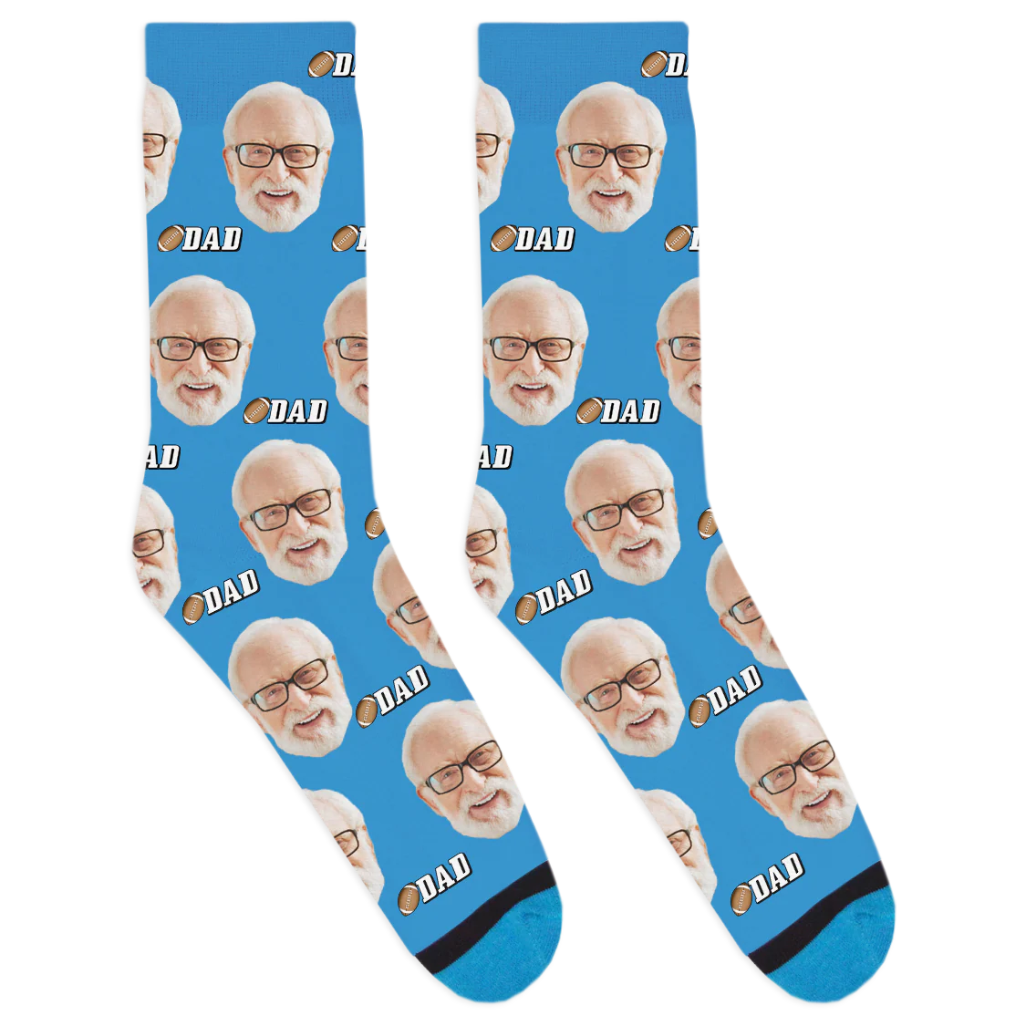 Custom Football Dad Socks - Image 3