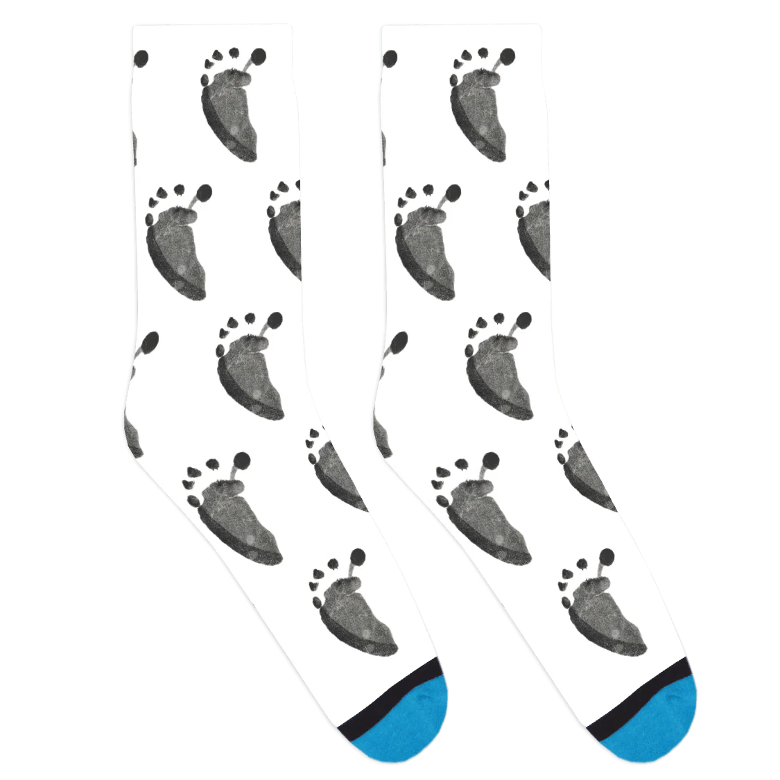 Custom Baby Footprint Socks - Image 2