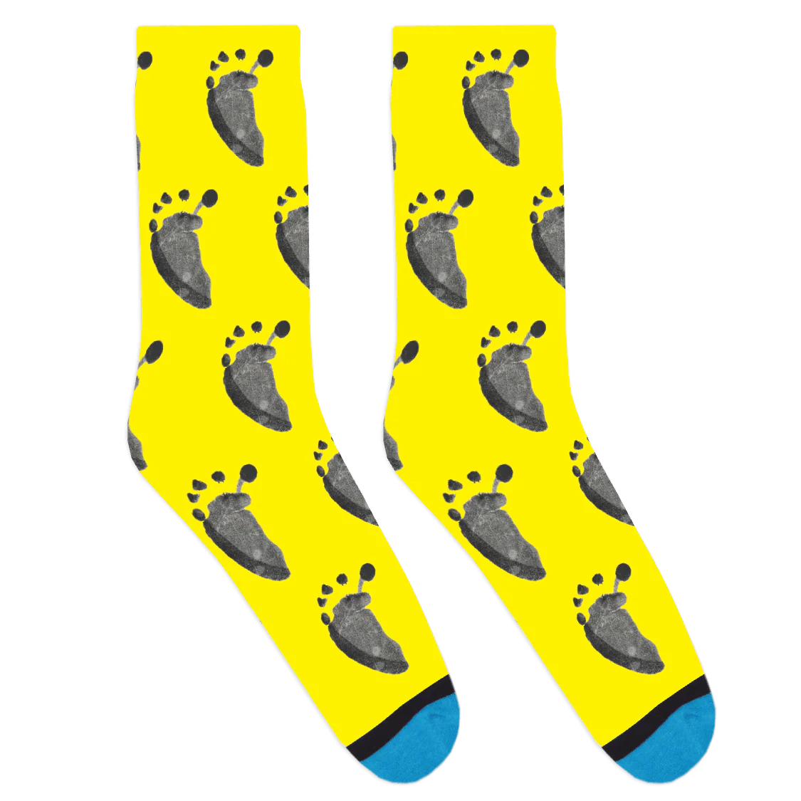 Custom Baby Footprint Socks - Image 3