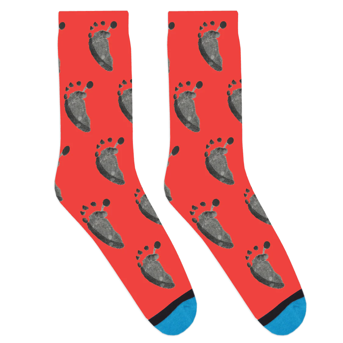 Custom Baby Footprint Socks - Image 8