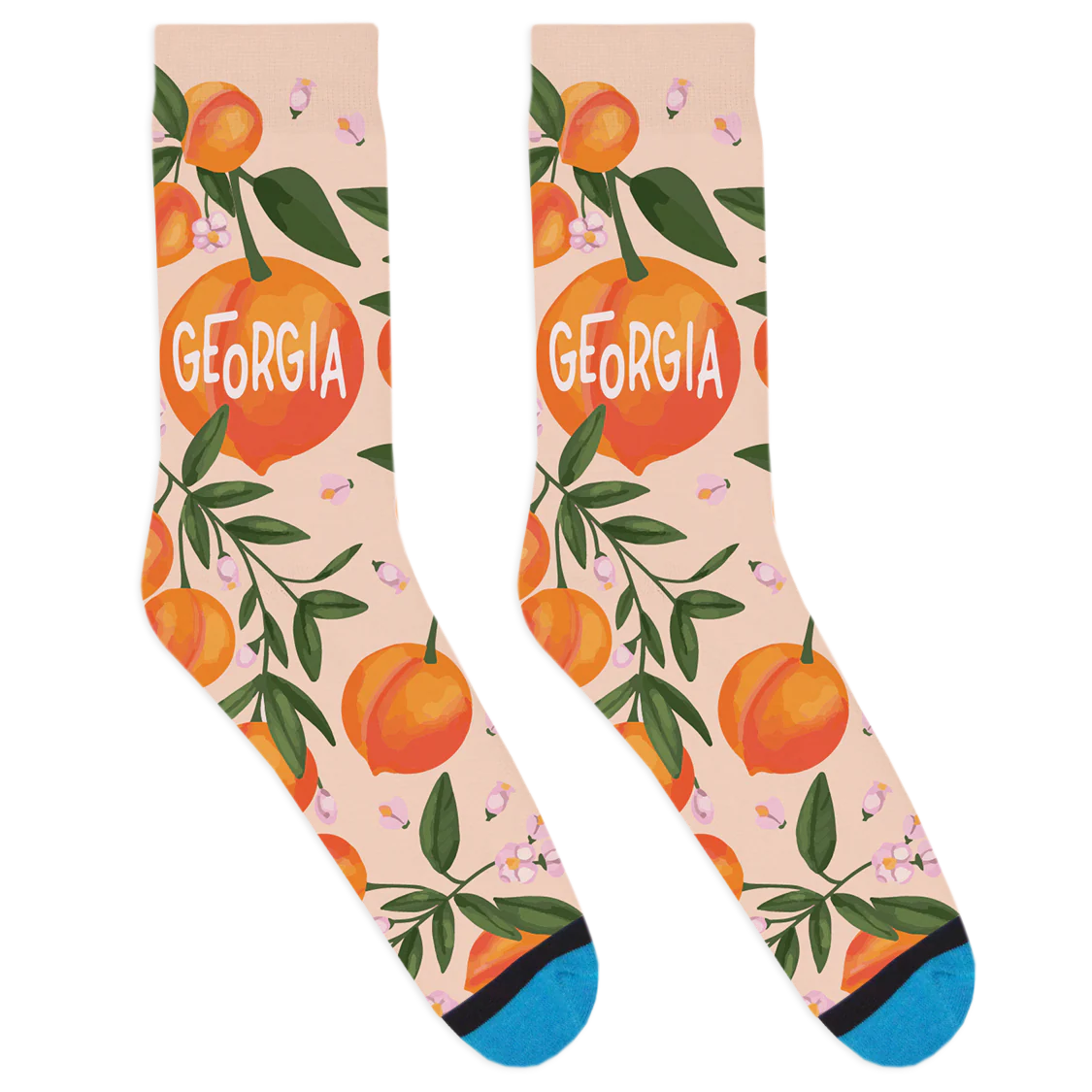 Georgia Peaches Socks