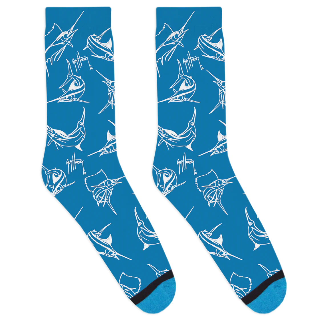 Guy Harvey Billfish Repeat Socks