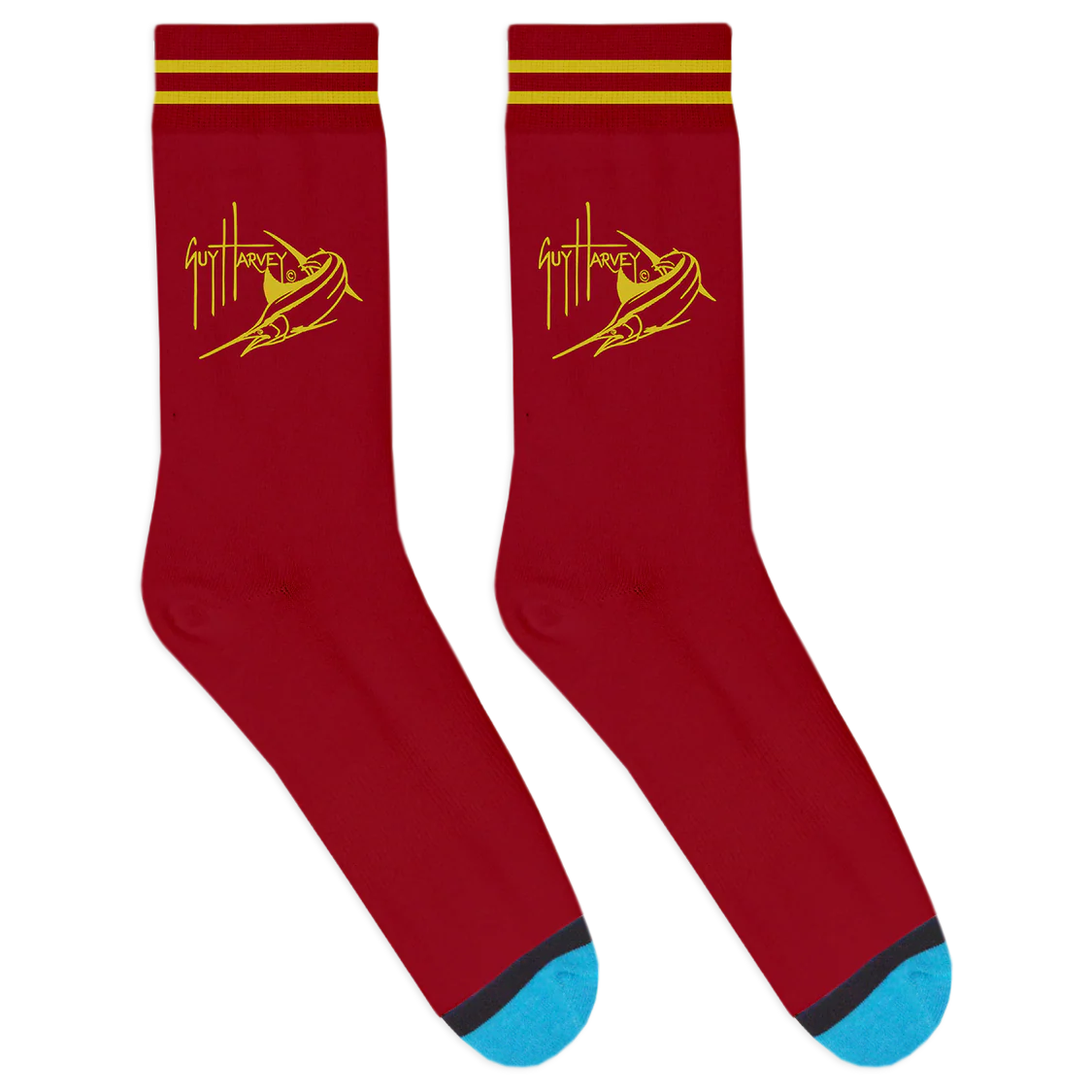 Guy Harvey Collection: Marlin Logo Maroon