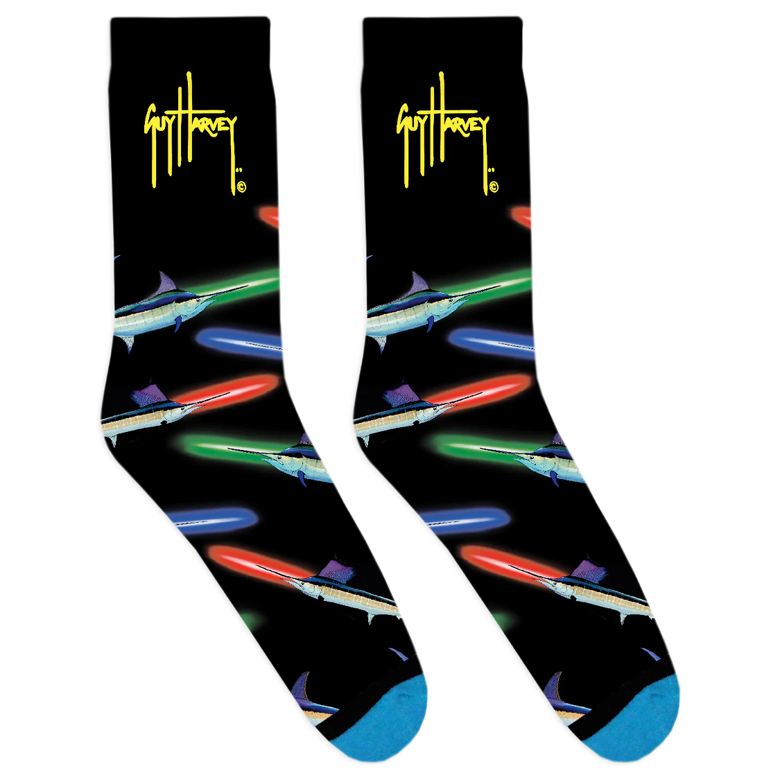 Guy Harvey May The Fish Be With You Socks