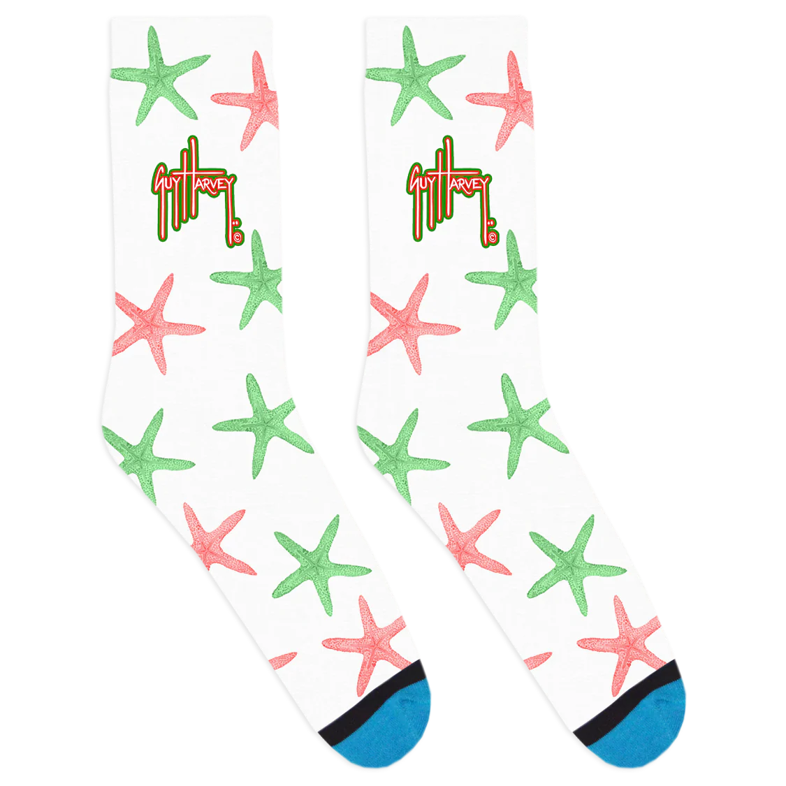 Guy Harvey Merry Starfish Socks