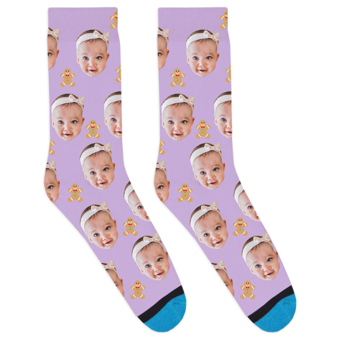 Custom Gingerbread Socks - Image 6