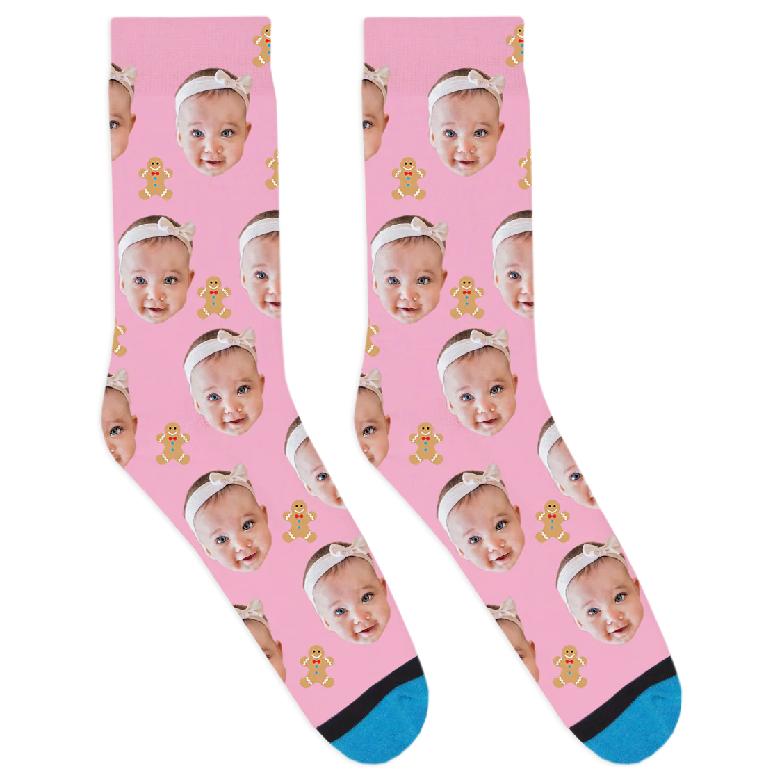 Custom Gingerbread Socks - Image 7