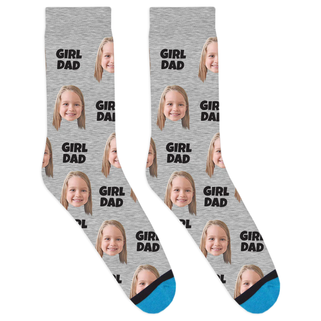 Custom Girl Dad Socks