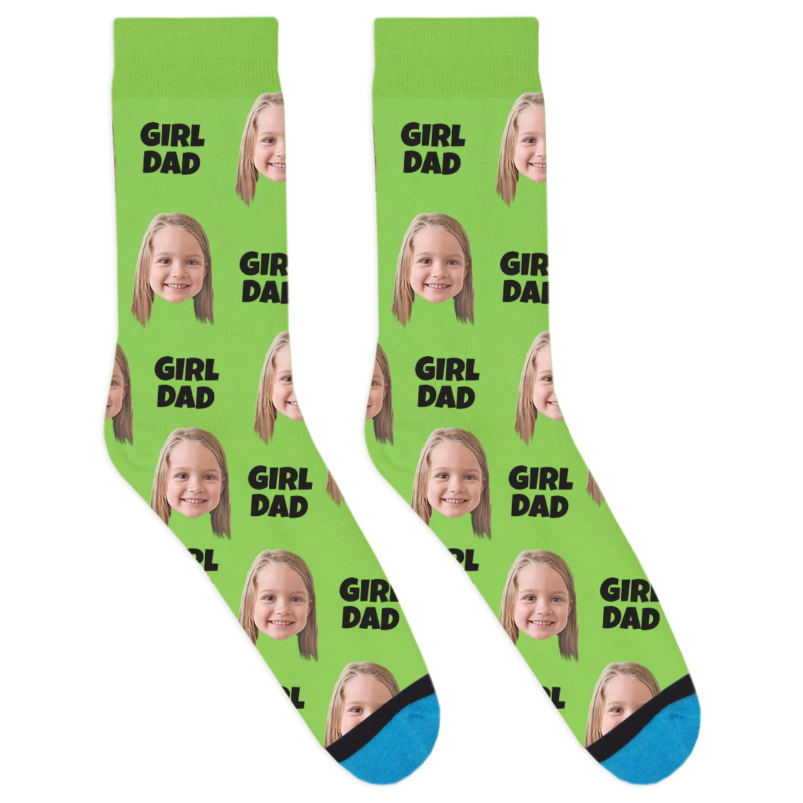 Custom Girl Dad Socks - Image 4