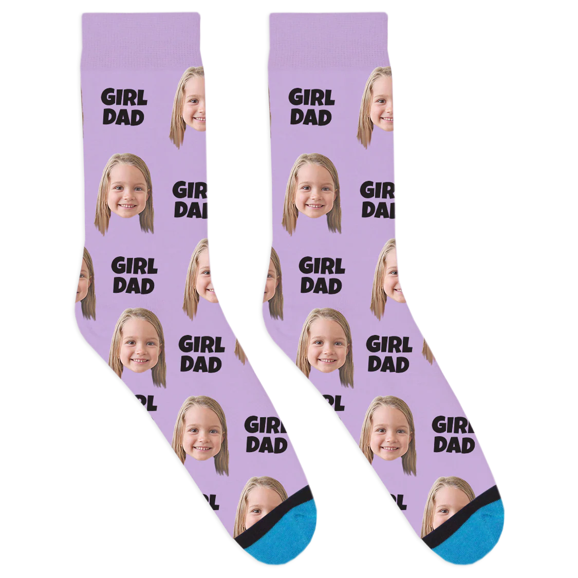 Custom Girl Dad Socks - Image 5