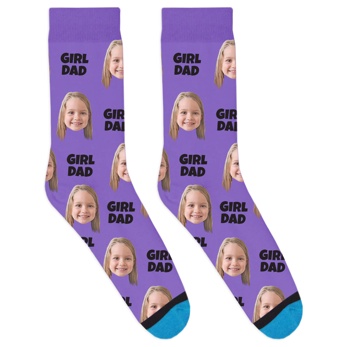 Custom Girl Dad Socks - Image 8