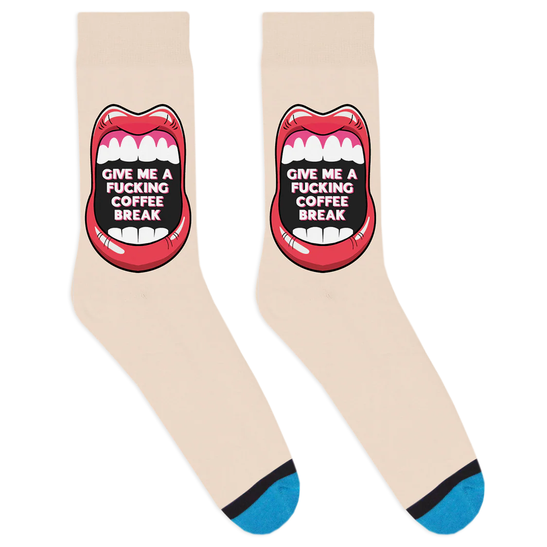Give Me a Coffee Break Socks