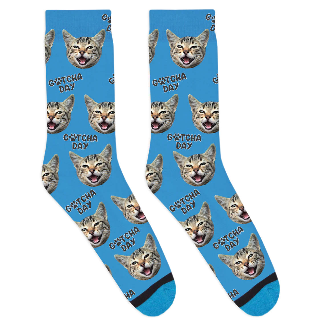 Custom Gotcha Day Socks - Image 3