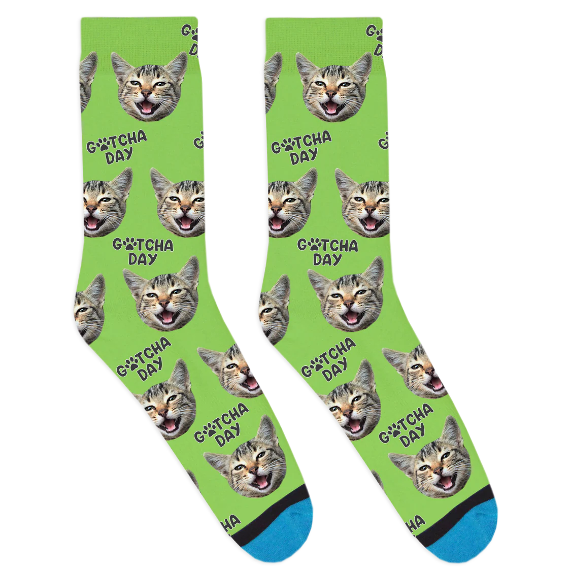 Custom Gotcha Day Socks - Image 4
