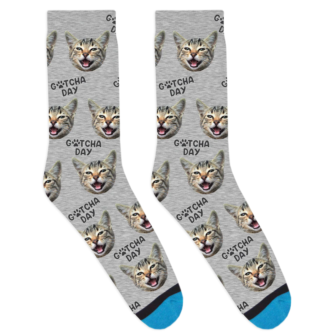 Custom Gotcha Day Socks - Image 5