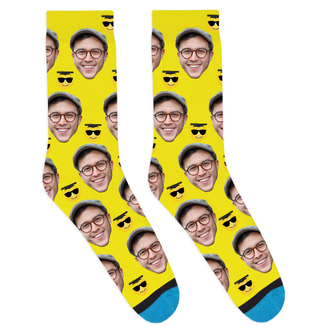 Custom Graduation Emoji Socks - Image 10