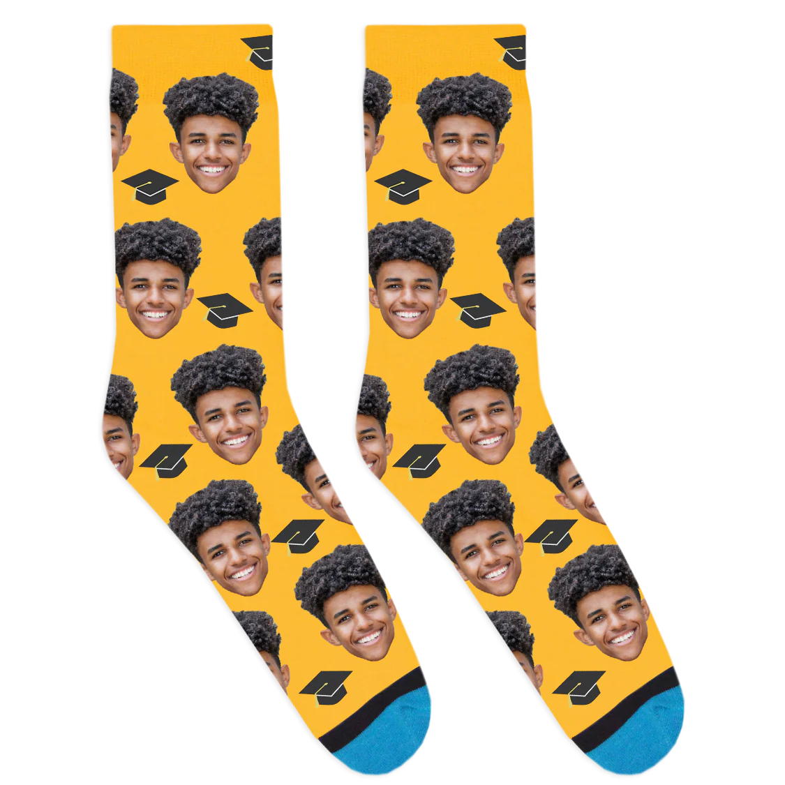 Custom Graduation Hat Socks - Image 6
