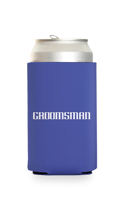 Groomsman Predesigned Can Cooler