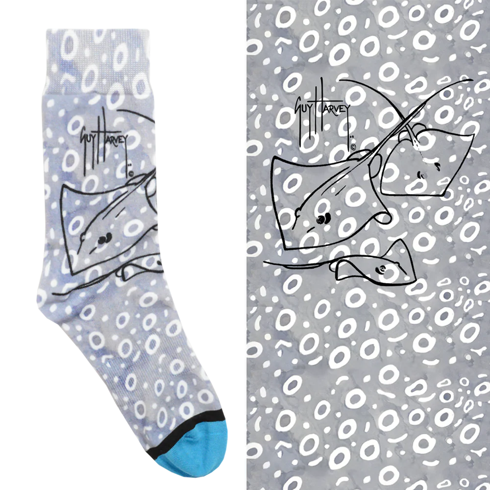 Custom Guy Harvey Test Socks