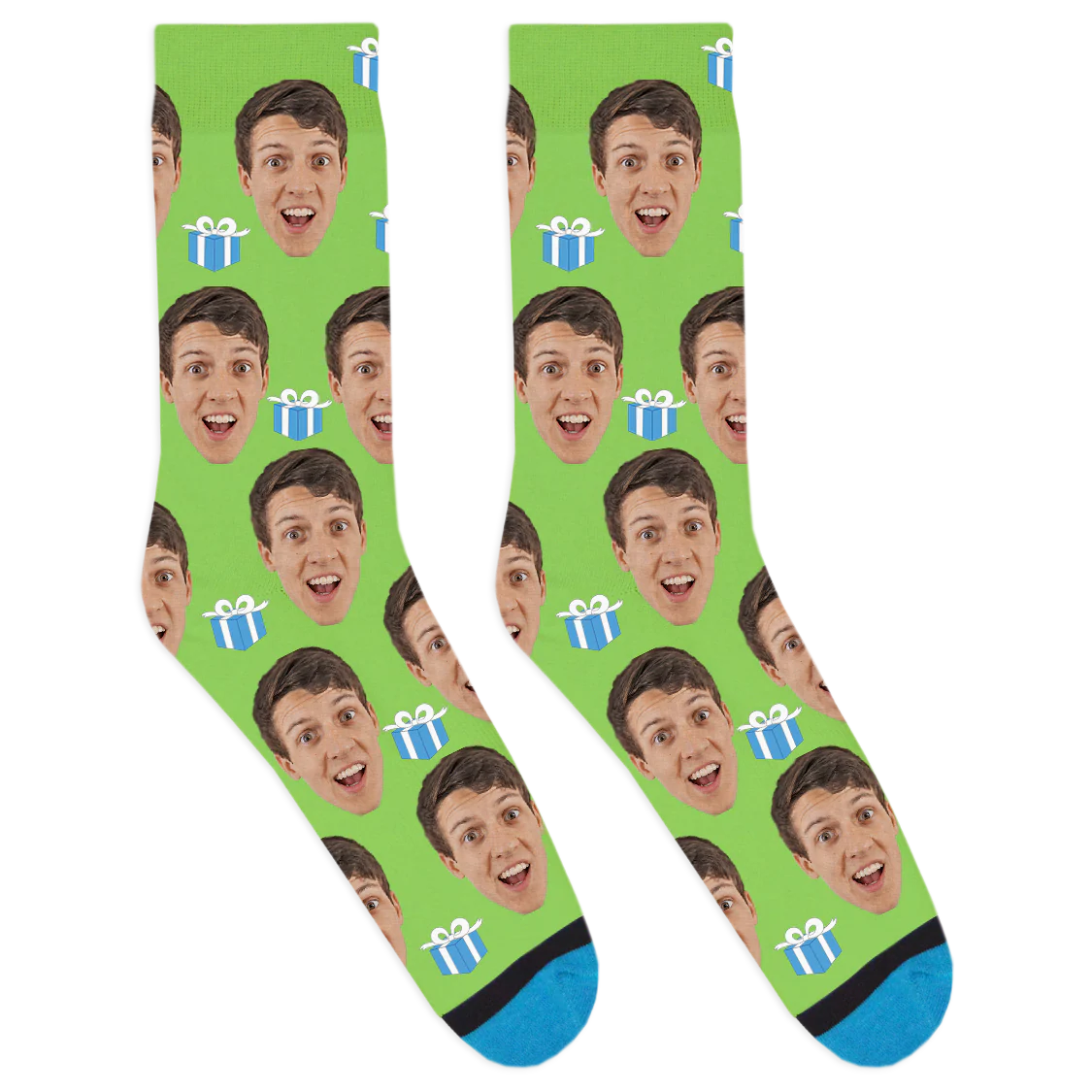 Custom Hanukkah Gift Socks - Image 3