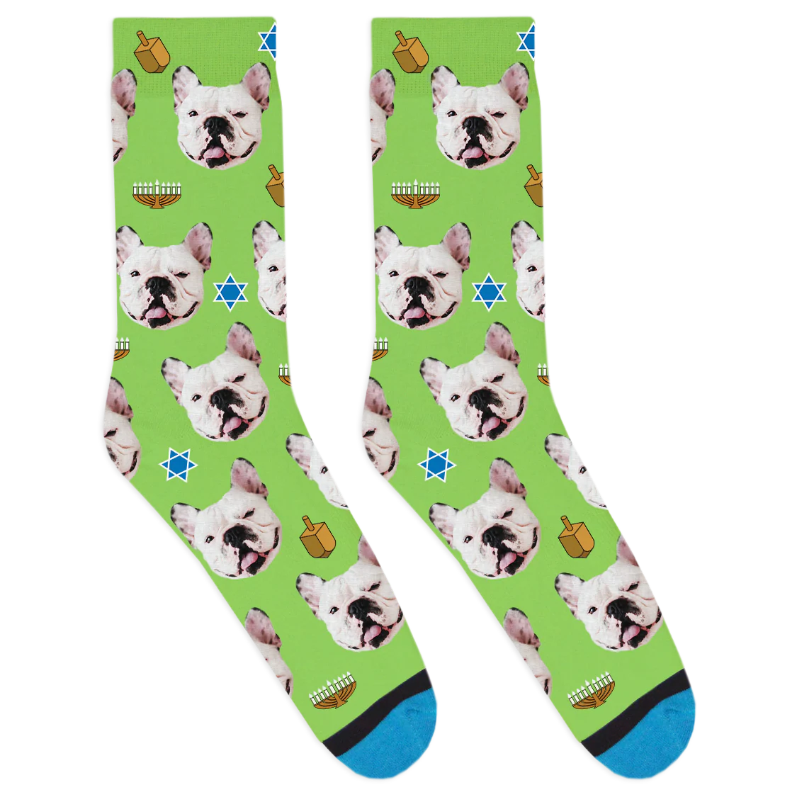 Custom Hanukkah Socks - Image 3