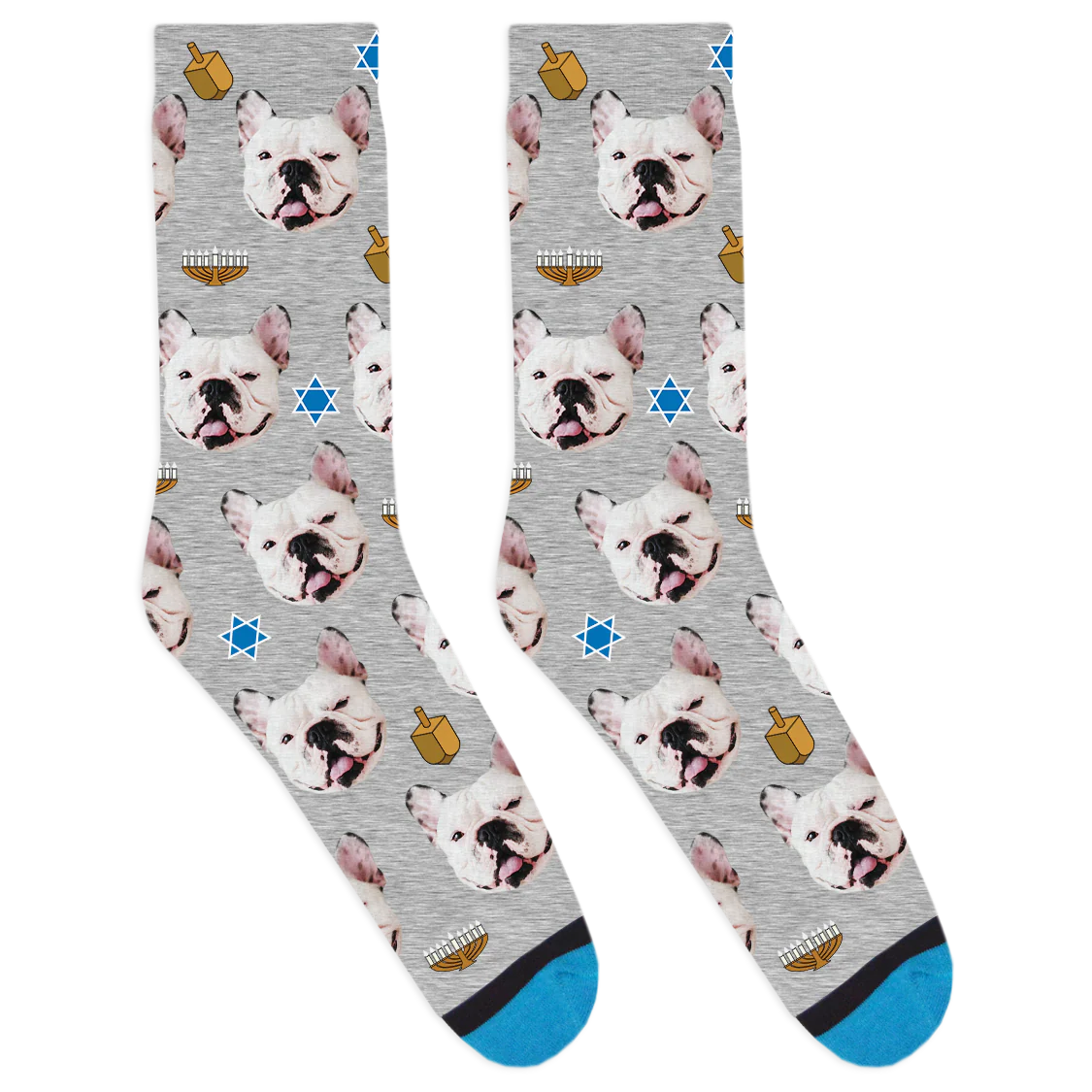 Custom Hanukkah Socks - Image 4