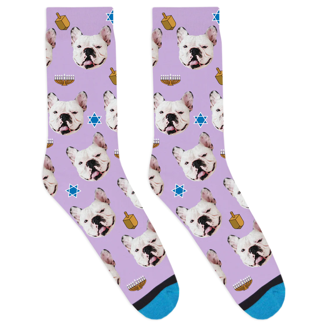 Custom Hanukkah Socks - Image 5