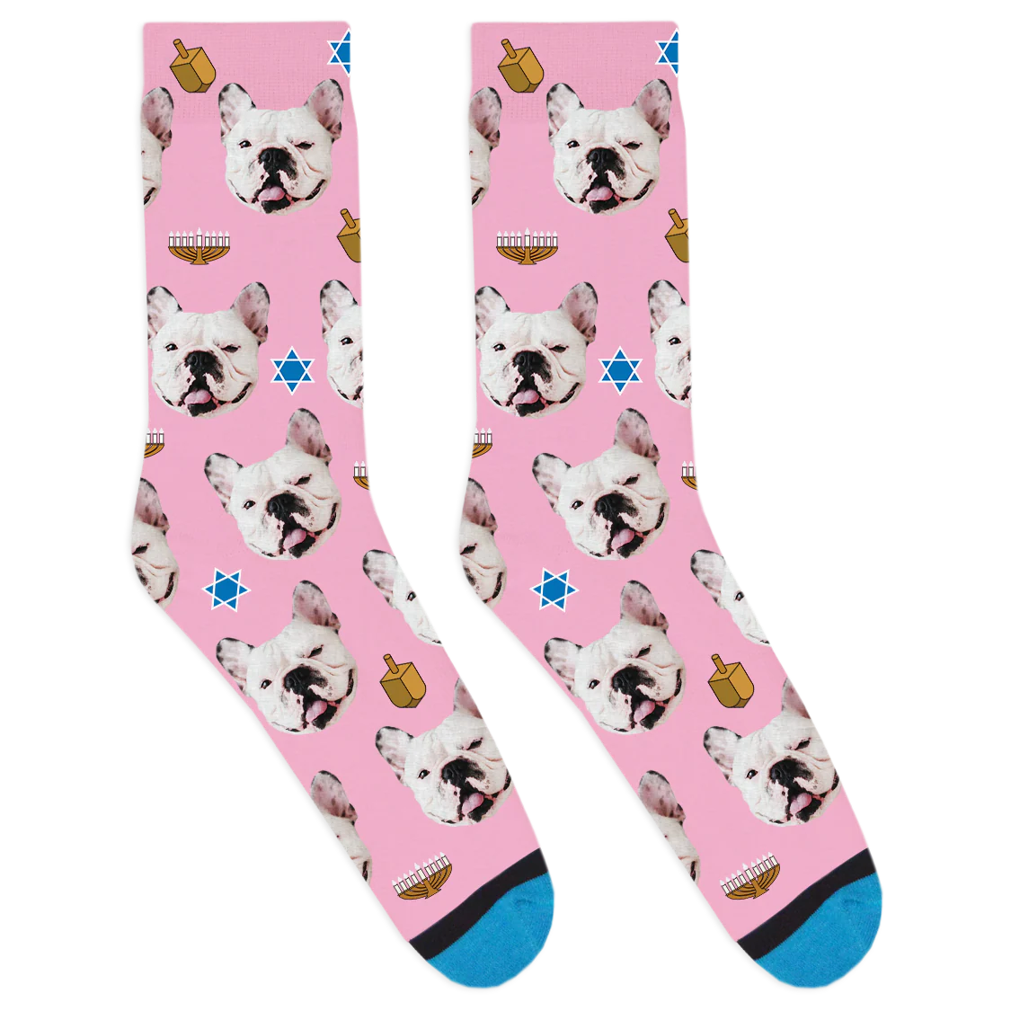 Custom Hanukkah Socks - Image 7