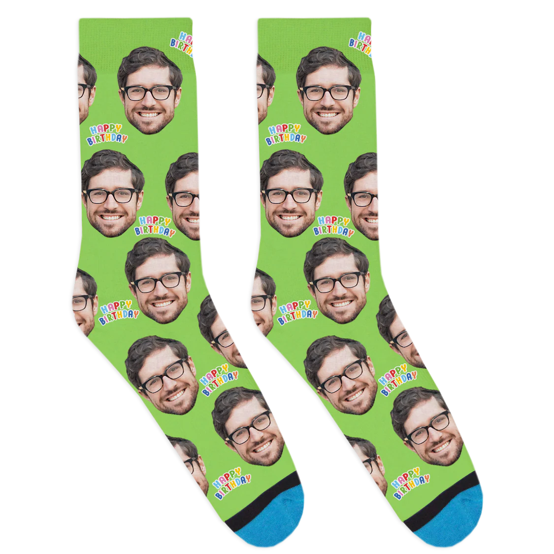 Custom Happy Birthday Socks - Image 4