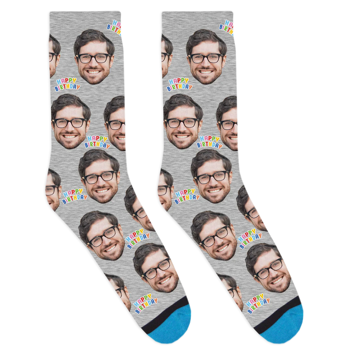Custom Happy Birthday Socks - Image 5