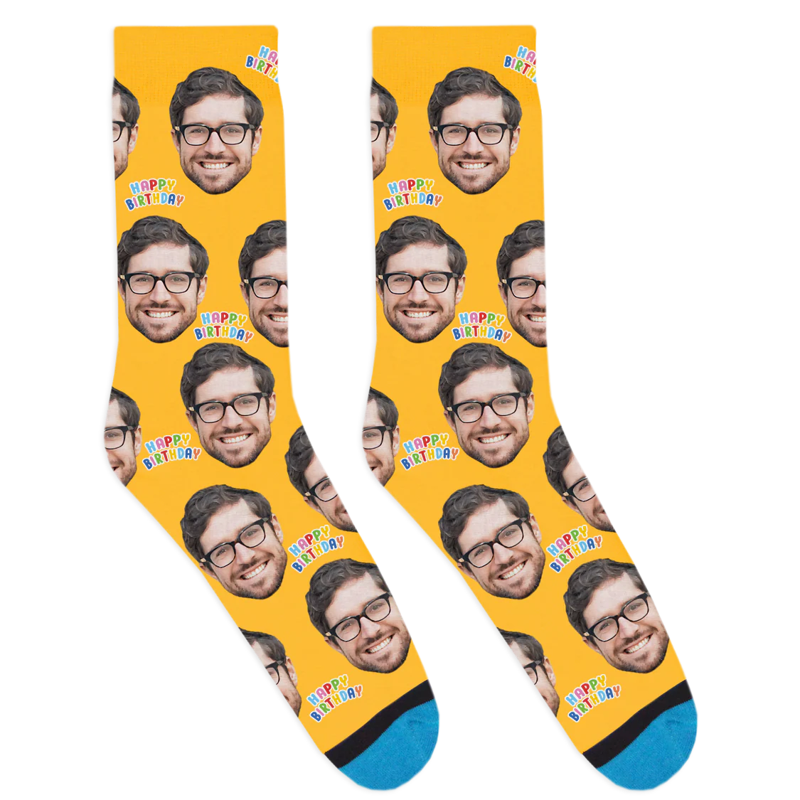 Custom Happy Birthday Socks - Image 7