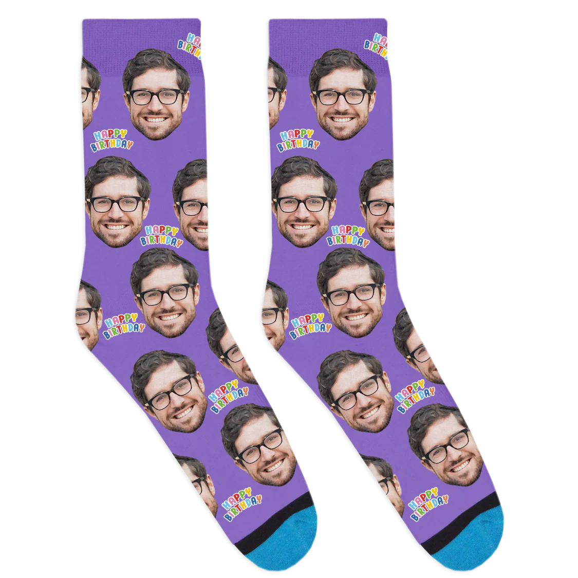 Custom Happy Birthday Socks - Image 9