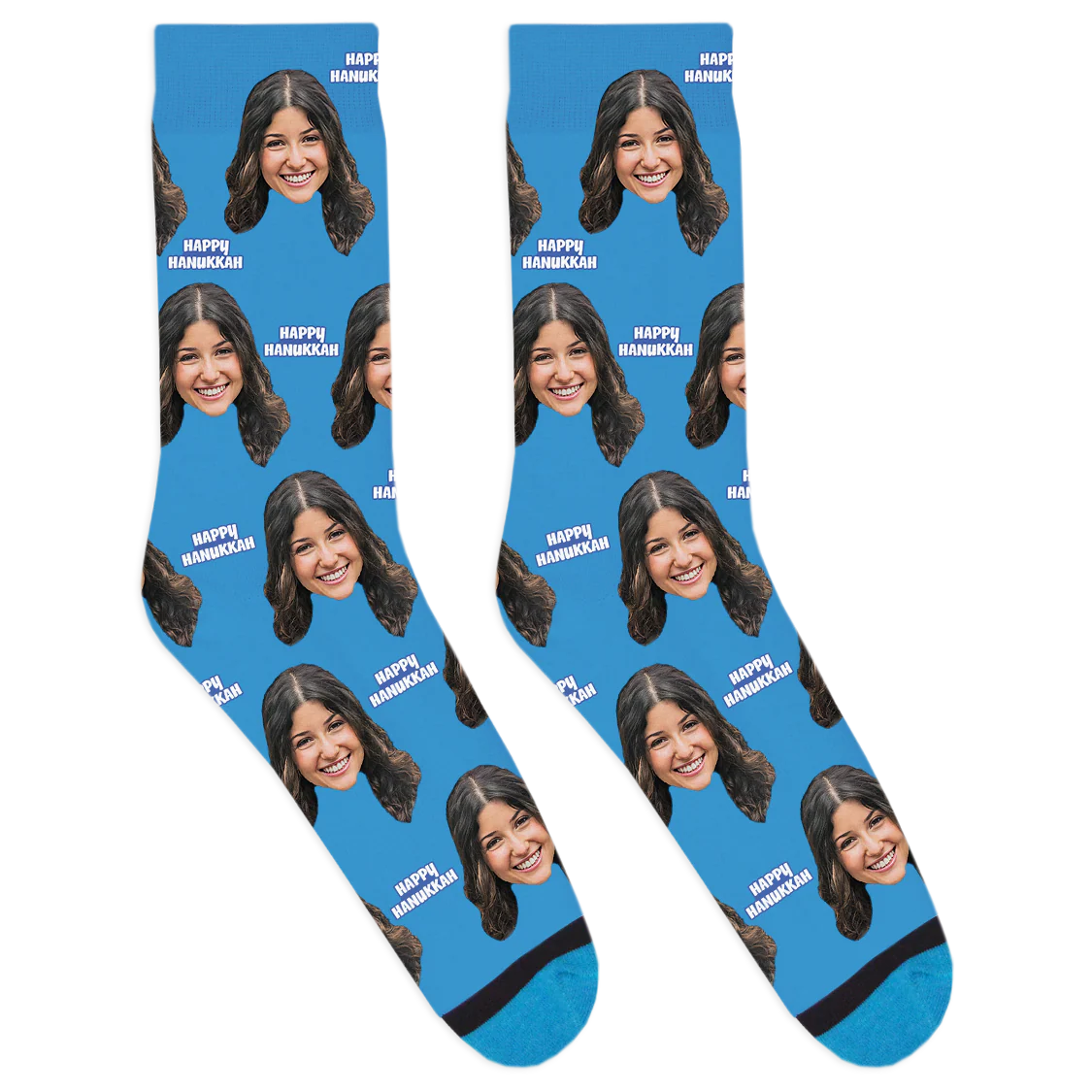 Custom Happy Hanukkah Socks - Image 3