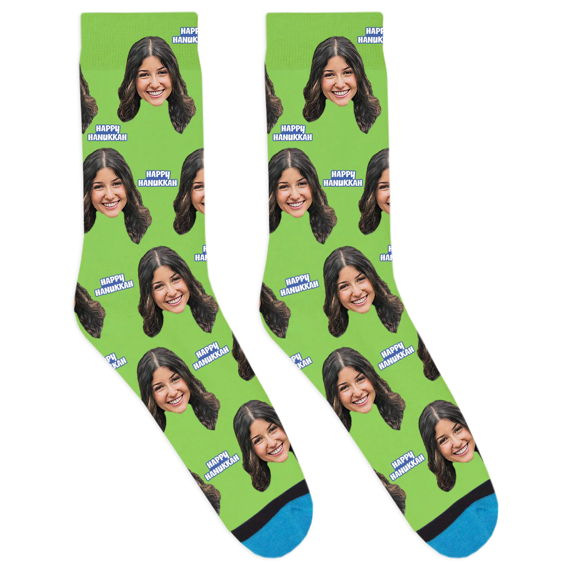 Custom Happy Hanukkah Socks - Image 4