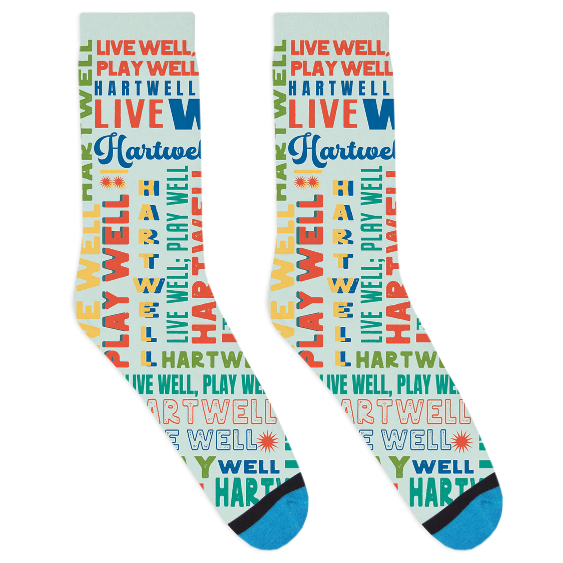 Hartwell Text Socks
