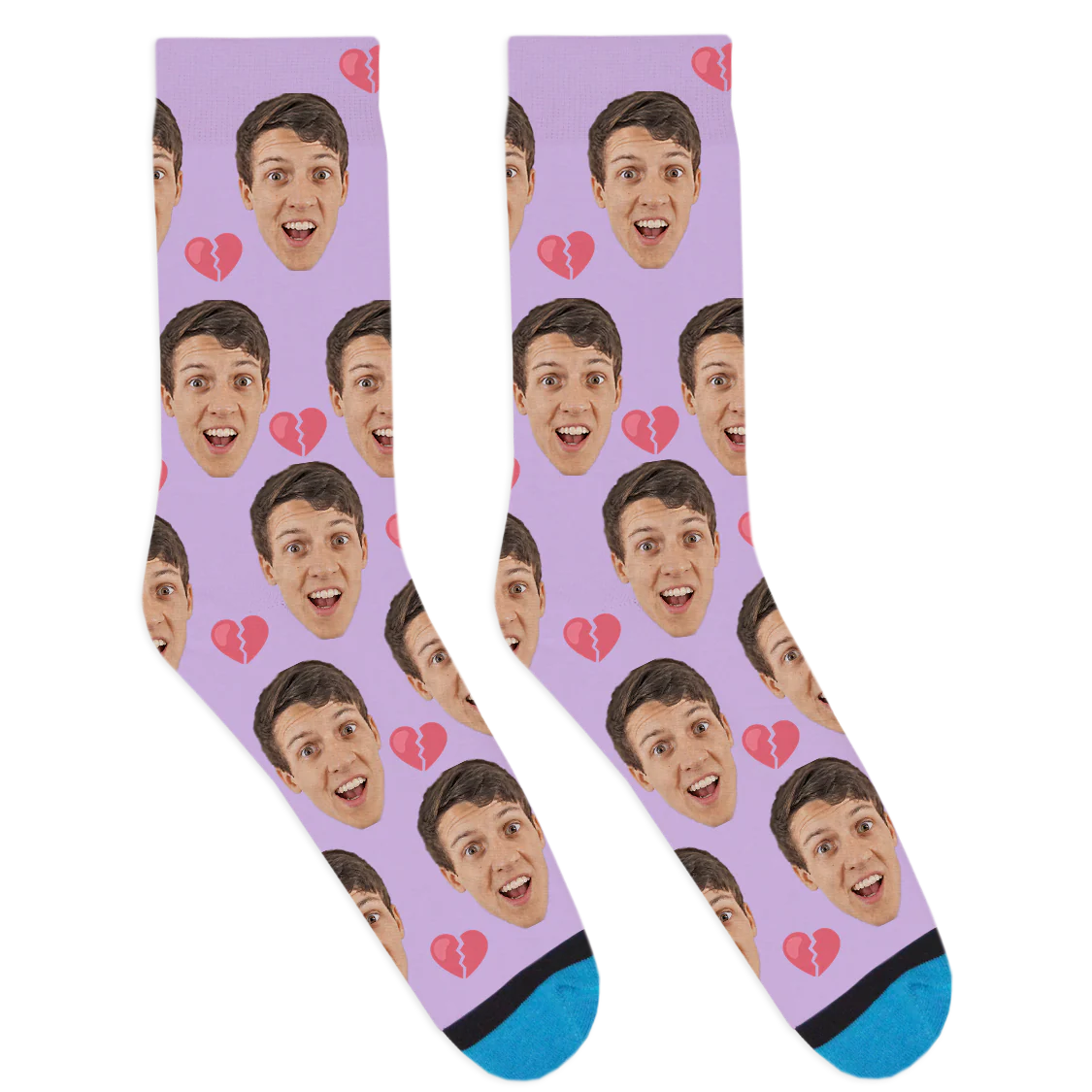 Custom Heart Break Socks - Image 6