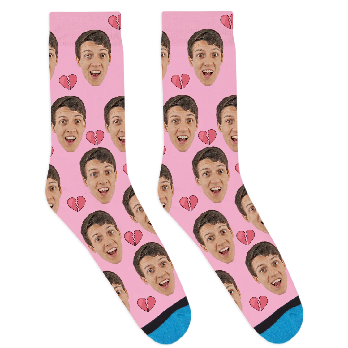 Custom Heart Break Socks - Image 8