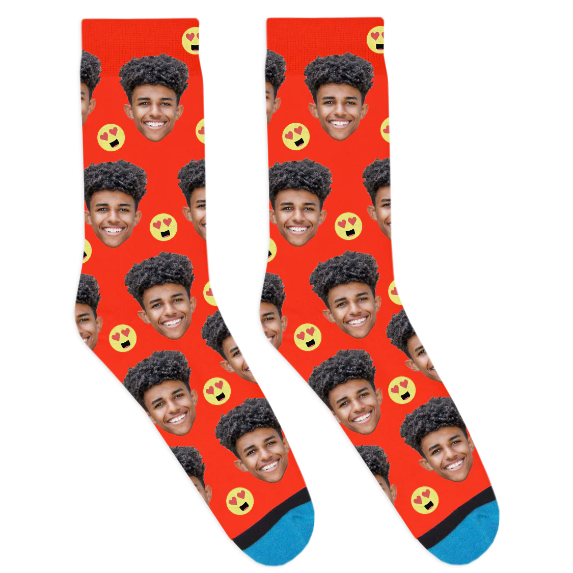 Custom Heart Eyes Socks - Image 9