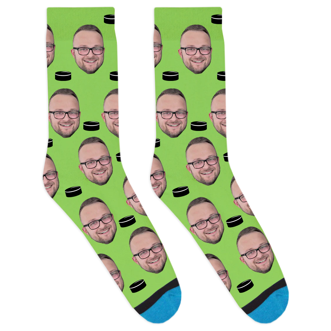 Custom Hockey Puck Socks - Image 3